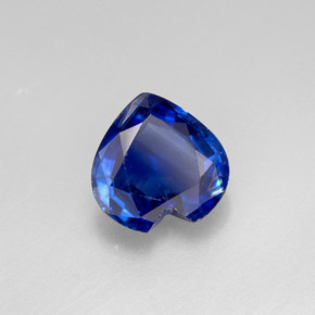 Disthène Bleu naturelle Forme de coeur, 1.89 ct, VS