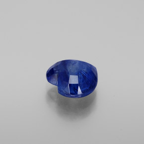 Cyanite bleue naturelle forme de coeur, 1,95 ct, SI