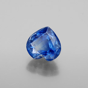 Disthène Bleu naturelle Forme de coeur, 2.18 ct, SI-I1