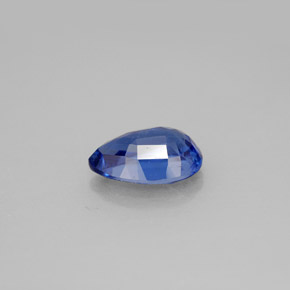 Cyanite bleue naturelle en forme de poire, 1,69 ct, VS-SI