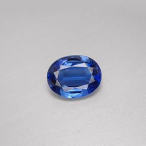 Cyanite bleue naturelle coupe ovale, 2,09 ct, VS