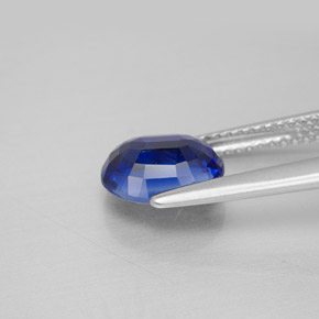 Cyanite bleue naturelle coupe ovale, 2,33 ct, VS