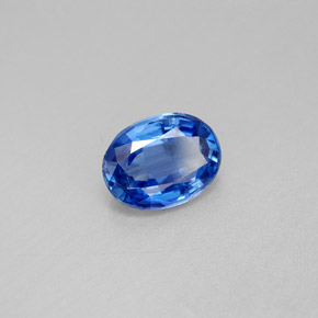 Cyanite bleue naturelle coupe ovale, 2,17 ct, VS