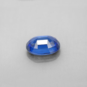 Cyanite bleue naturelle coupe ovale, 2,29 ct, VS-SI