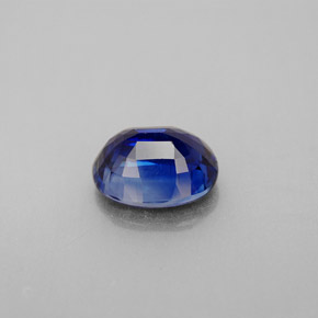 Cyanite bleue naturelle coupe ovale, 2,49 ct, VS-SI