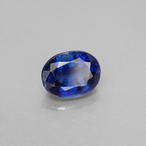 Disthène Bleu naturelle Coupe ovale, 2.68 ct, VS