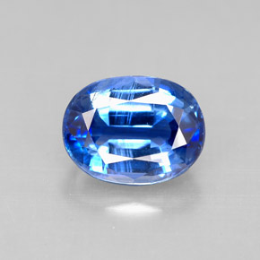 Disthène Bleu naturelle Coupe ovale, 2.48 ct, VS-SI