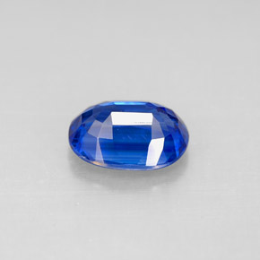 Cyanite bleue naturelle coupe ovale, 2,20 ct, VS-SI