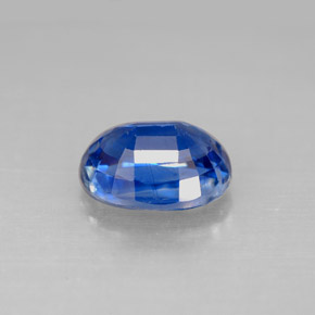 Cyanite bleue naturelle coupe ovale, 2,44 ct, VS