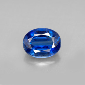 Disthène Bleu naturelle Coupe ovale, 2.54 ct, VS