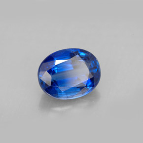 Disthène Bleu naturelle Coupe ovale, 2.54 ct, VS