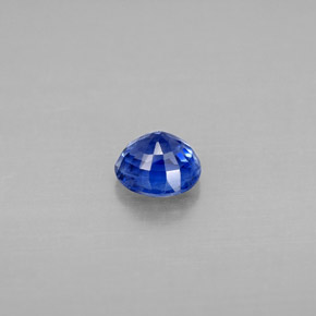Cyanite bleue naturelle coupe roude, 0,71 ct, SI