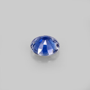 Cyanite bleue naturelle coupe roude, 0,97 ct, VS-SI