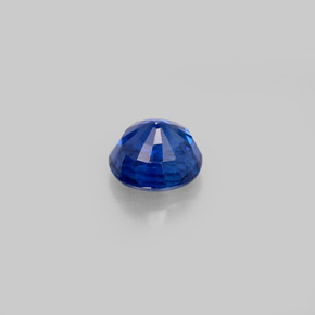 Cyanite bleue naturelle coupe roude, 0,93 ct, VS-SI