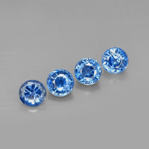 Achetez naturel ct bleue cyanite gems, coupe roude, en provenance népal chez gemselect. en stock, livraison internationale!