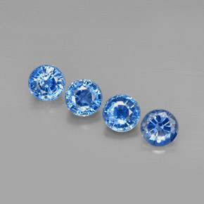 Achetez naturel ct bleue cyanite gems, coupe roude, en provenance népal chez gemselect. en stock, livraison internationale!