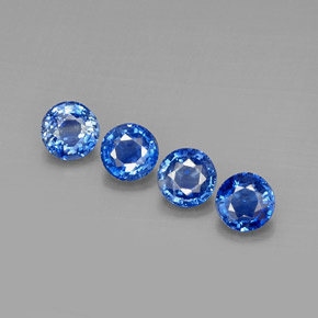 Achetez naturel ct bleue cyanite gems, coupe roude, en provenance népal chez gemselect. en stock, livraison internationale!