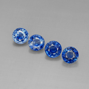 Achetez naturel ct bleue cyanite gems, coupe roude, en provenance népal chez gemselect. en stock, livraison internationale!