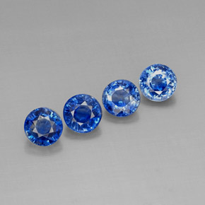 Achetez naturel ct bleue cyanite gems, coupe roude, en provenance népal chez gemselect. en stock, livraison internationale!