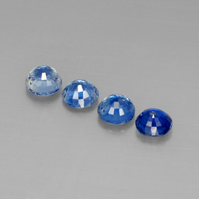 Achetez naturel ct bleue cyanite gems, coupe roude, en provenance népal chez gemselect. en stock, livraison internationale!