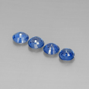 Achetez naturel ct Bleu Disthène gems, Coupe roude, En provenance Népal chez GemSelect. En stock, livraison internationale!