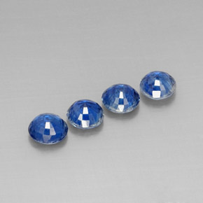 Achetez naturel ct bleue cyanite gems, coupe roude, en provenance népal chez gemselect. en stock, livraison internationale!