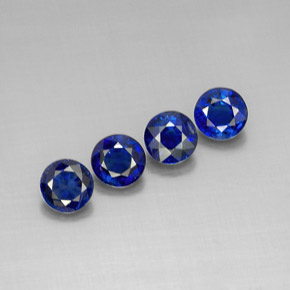 Achetez naturel ct bleue cyanite gems, coupe roude, en provenance népal chez gemselect. en stock, livraison internationale!