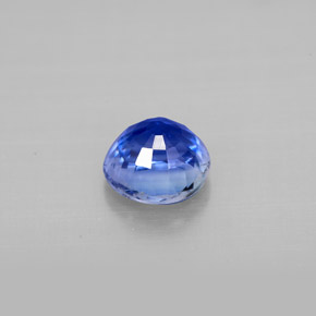Cyanite bleue naturelle coupe roude, 1,18 ct, VS-SI