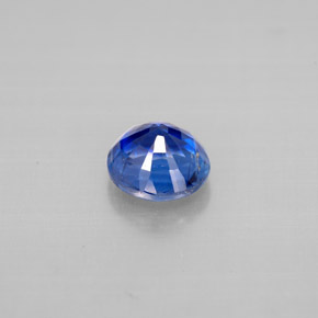 Cyanite bleue naturelle coupe roude, 1,05 ct, VS-SI