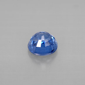 Disthène Bleu naturelle Coupe roude, 1.24 ct, VS-SI