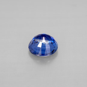Cyanite bleue naturelle coupe roude, 1,06 ct, VS
