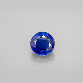 Disthène Bleu naturelle Coupe roude, 1.31 ct, VS-SI