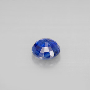 Cyanite bleue naturelle coupe roude, 1,00 ct, VS-SI