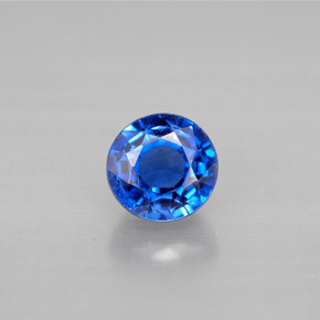 Disthène Bleu naturelle Coupe roude, 1.45 ct, VS-SI
