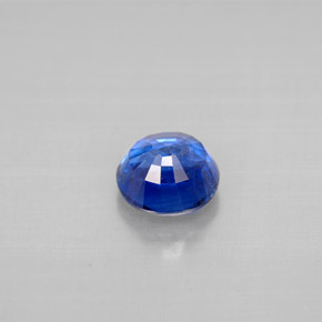 Cyanite bleue naturelle coupe roude, 1,22 ct, VS-SI