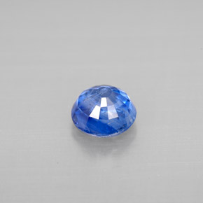 Cyanite bleue naturelle coupe roude, 1,15 ct, VS-SI