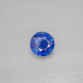 Disthène Bleu naturelle Coupe roude, 1.00 ct, VS-SI
