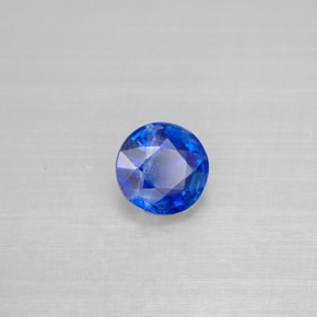 Disthène Bleu naturelle Coupe roude, 1.00 ct, VS-SI