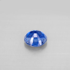 Cyanite bleue naturelle coupe roude, 1,03 ct, VS-SI