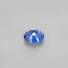 Cyanite bleue naturelle coupe roude, 0,92 ct, VS-SI