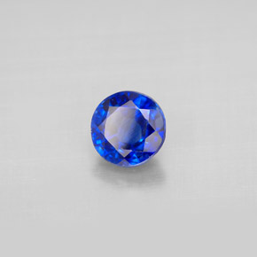Disthène Bleu naturelle Coupe roude, 1.18 ct, VS-SI