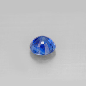 Cyanite bleue naturelle coupe roude, 1,12 ct, VS-SI