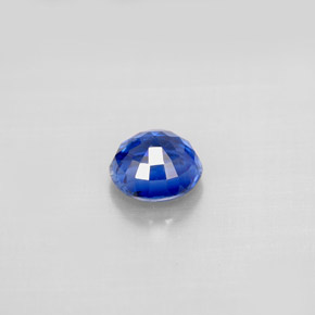 Cyanite bleue naturelle coupe roude, 1,09 ct, VS-SI