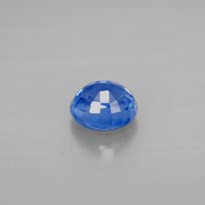 Cyanite bleue naturelle coupe roude, 1,29 ct, VS-SI