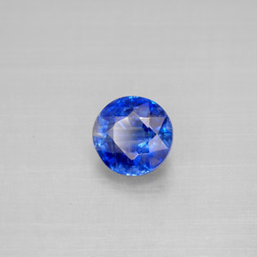 Disthène Bleu naturelle Coupe roude, 1.19 ct, VS-SI