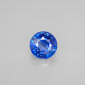 Disthène Bleu naturelle Coupe roude, 1.15 ct, VS-SI