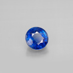 Disthène Bleu naturelle Coupe roude, 1.20 ct, VS-SI