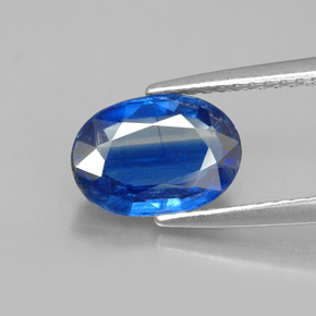Disthène Bleu naturelle Coupe ovale, 2.05 ct, VS