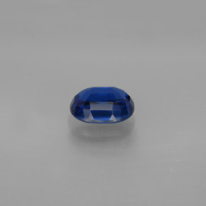 Cyanite bleue naturelle coupe ovale, 2,66 ct, VS