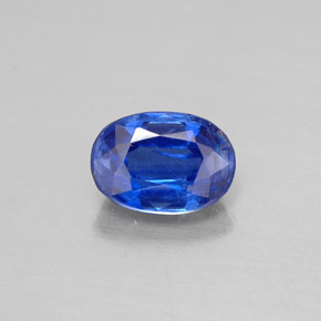 Disthène Bleu naturelle Coupe ovale, 0.66 ct, VS-SI